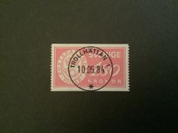 POSTSPARANDET 100 ÅR 1984 facit nr 1286 LYXST TROLLHÄTTAN 1