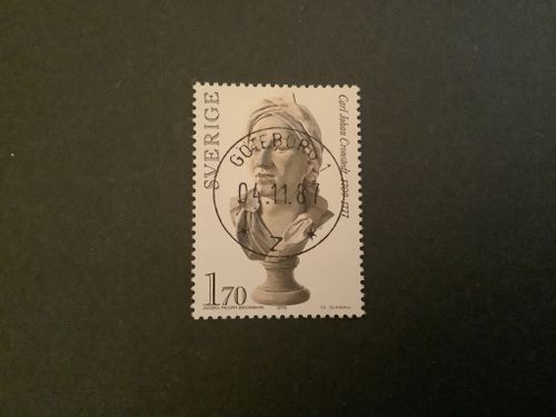 SVENSK ROKOKO 1979 facit nr 1098 LYXST GÖTEBORG 1