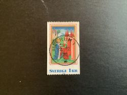 BOKMÅLERI 1976 facit nr 985 A2 LYXST LERUM 1