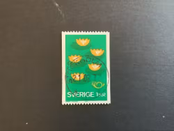 MILJÖVÅRD 1977 facit nr 989 lyxstämplat STOCKHOLM