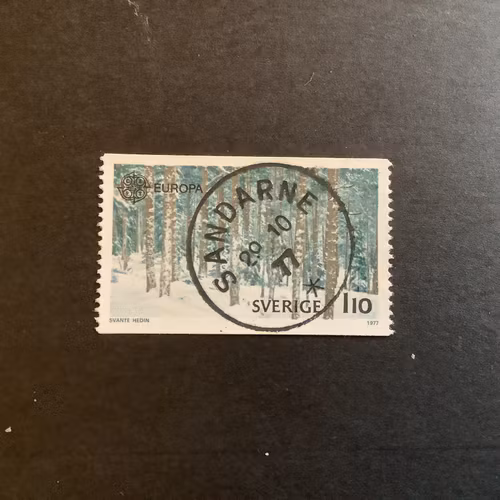 EUROPA VI LANDSKAP facit nr 1006  PRAKTST SANDARNE