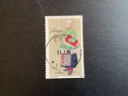 FOLKDRÄKTER 1979 facit nr 1109 LYXST ÅRYD