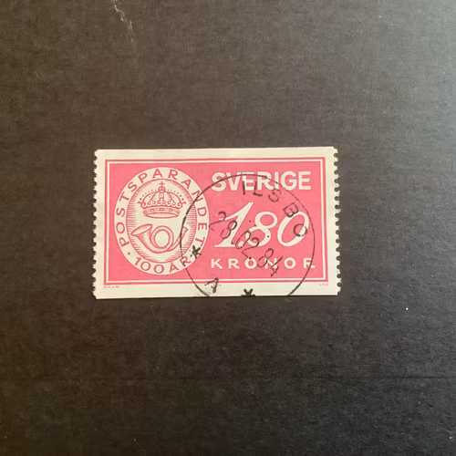 POSTSPARANDET 1984 facit nr 1286 PRAKTST ILSBO