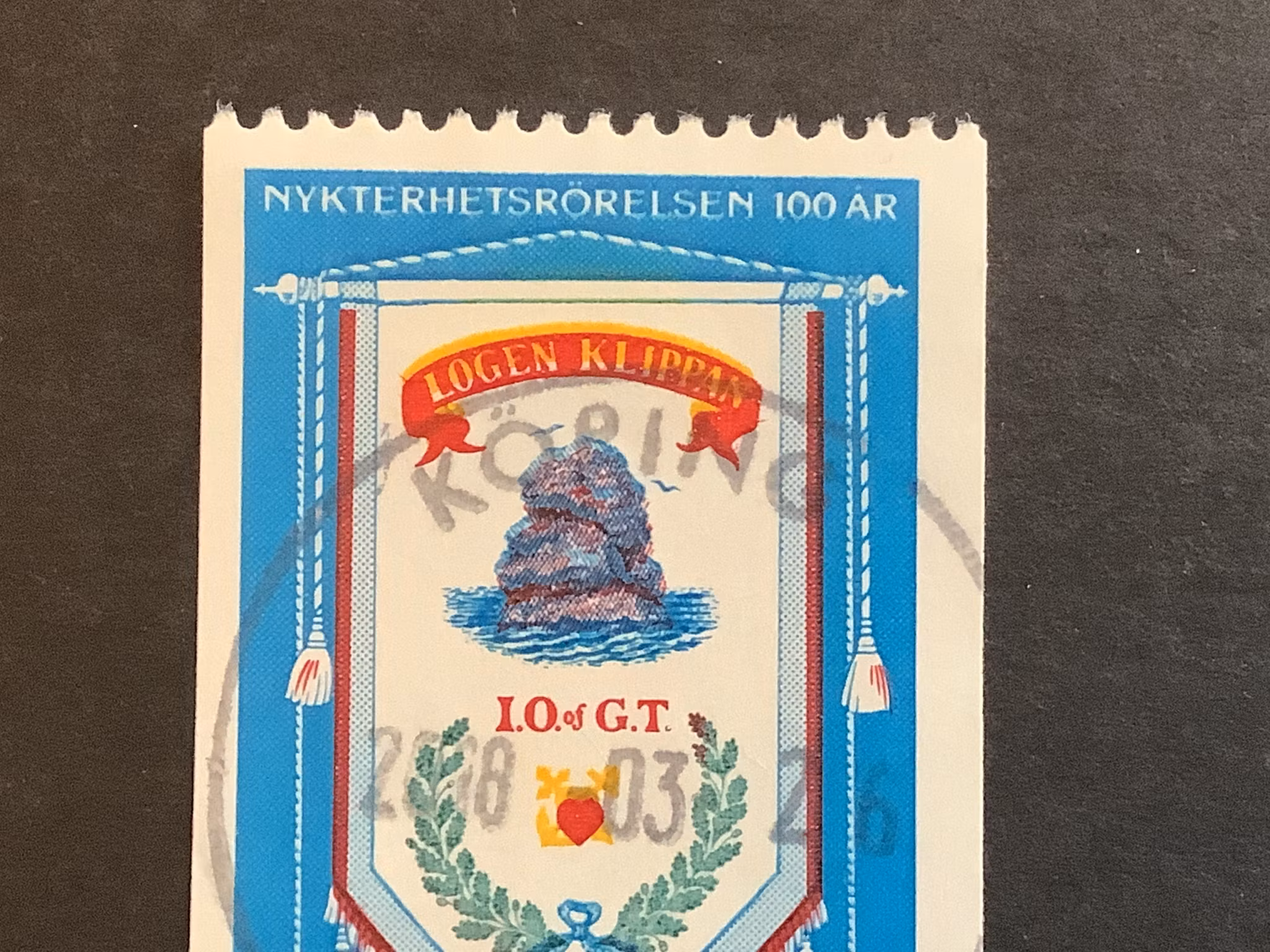 FACIT NR 1089 MED FÖRSKJUTET TRYCK