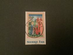 BOKMÅLERI 1976 facit nr 985 A2 LYXST KARLSBORG 1
