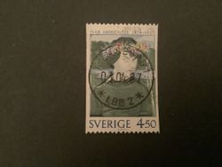 TRE SVENSKA KONSTNÄRER facit nr 1053 LYXST KARLSBORG 1