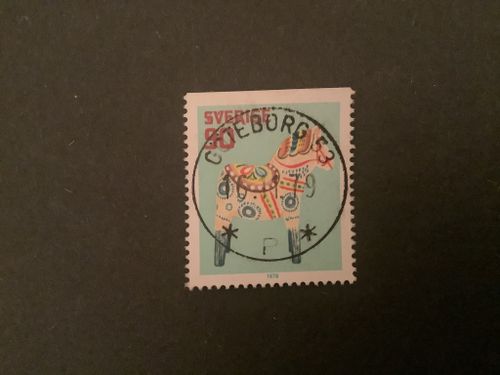 GAMLA LEKSAKER 1978 facit nr 1062 LYXST GÖTEBORG 53