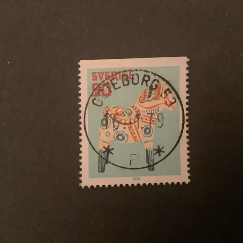 GAMLA LEKSAKER 1978 facit nr 1062 LYXST GÖTEBORG 53