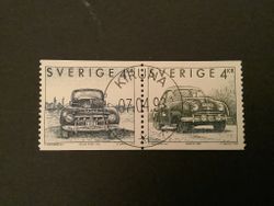 SVENSKA BILMODELLER facit nr 1760 SX1 LYST PAR KIRUNA