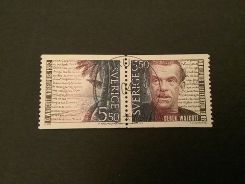 NOBELPRISTAGARE 1992 facit nr 1770 SX1 LYXST PAR KIRUNA