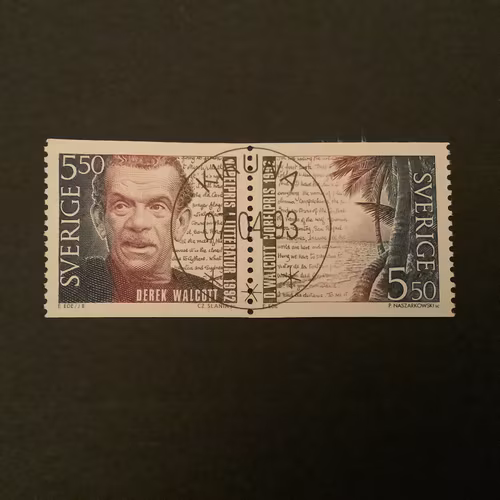 NOBELPRISTAGARE 1992 facit nr 1770 SX2 LYXST PAR KIRUNA