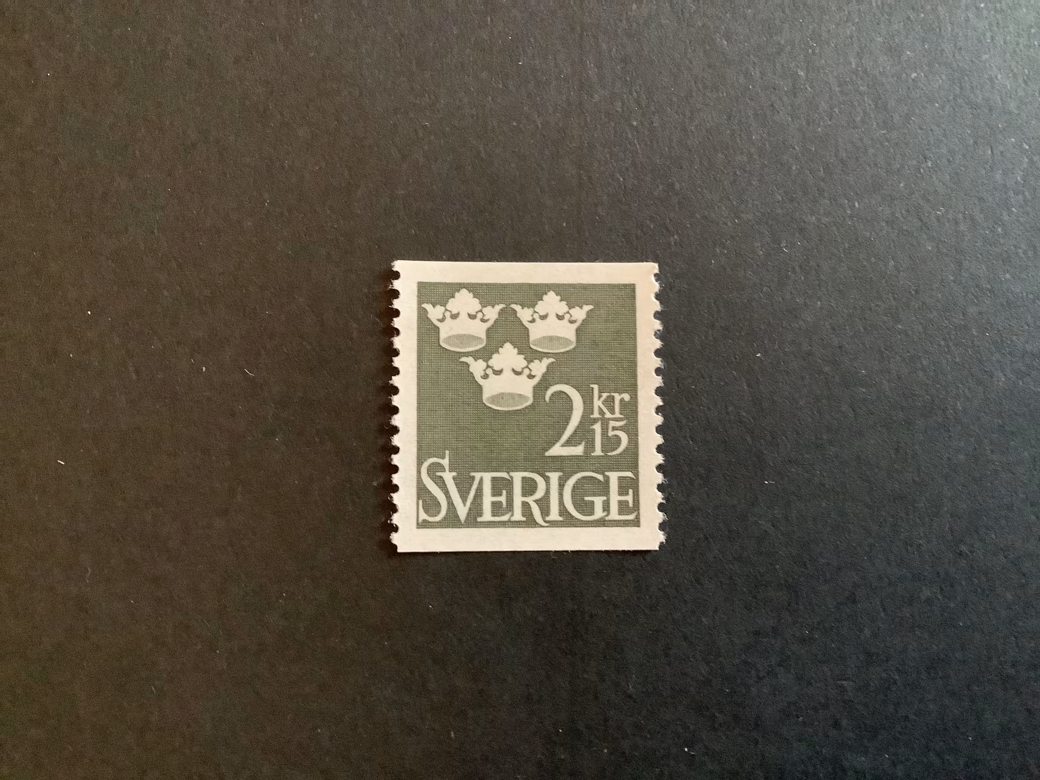 TRE KRONOR facit nr 311 POSTFRISKT MÄRKE