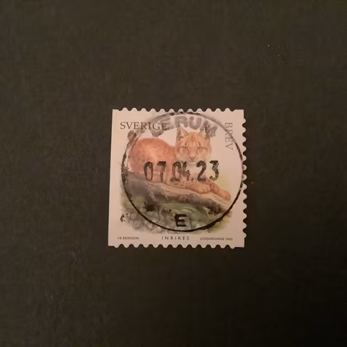 VILDA DJURUNGAR facit nr 2504 LYXST LERUM