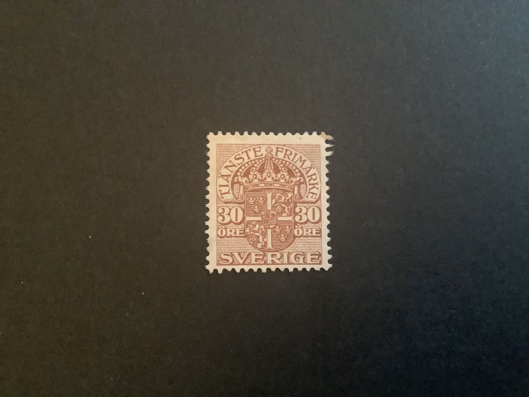 TJ 36 OSTÄMPLAT UTAN GUMMERING