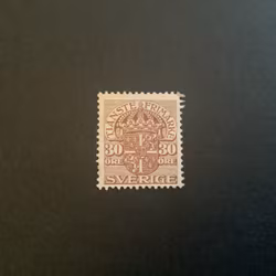 TJ 36 OSTÄMPLAT UTAN GUMMERING