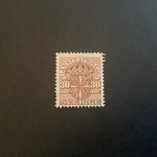 TJ 36 OSTÄMPLAT UTAN GUMMERING