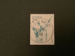 BALETT 1975 facit nr 942 V1 LYXST GÖTENE 2