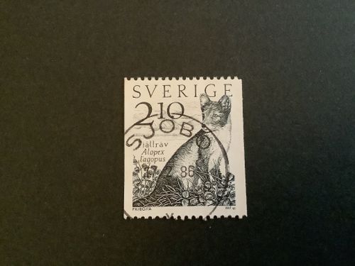 FJÄLLRÄV 1983 facit nr 1265 PRAKTST SJÖBO