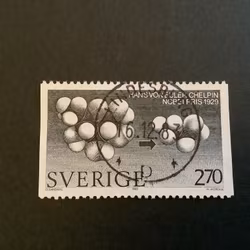 NOBELPRIS KEMI 1983 facit nr 1283 LYXST LINDESBERG