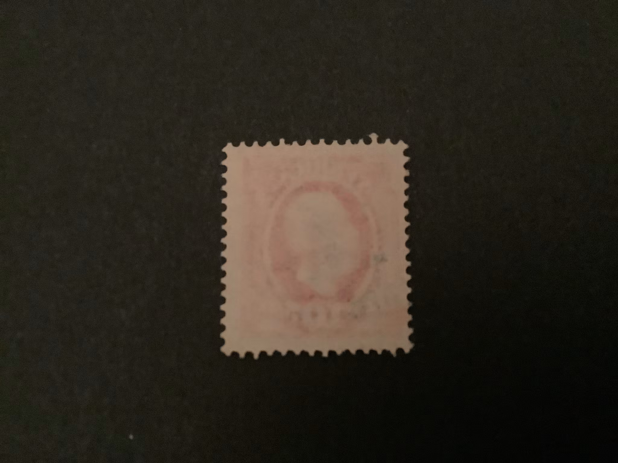 OSCAR II facit nr 54 KOPPARTRYCK MED SPEGELTRYCK