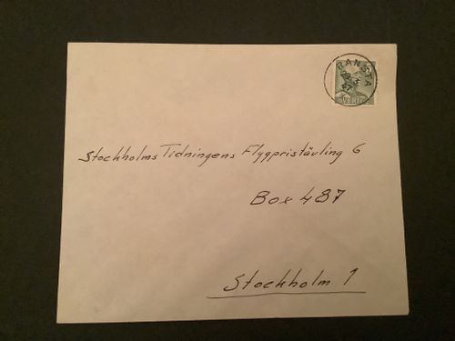 BREV MED FACIT NR 271 A LYXST RANSTA