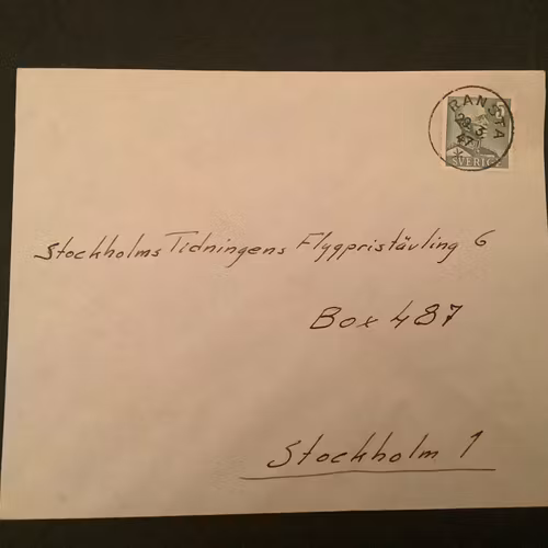 BREV MED FACIT NR 271 A LYXST RANSTA