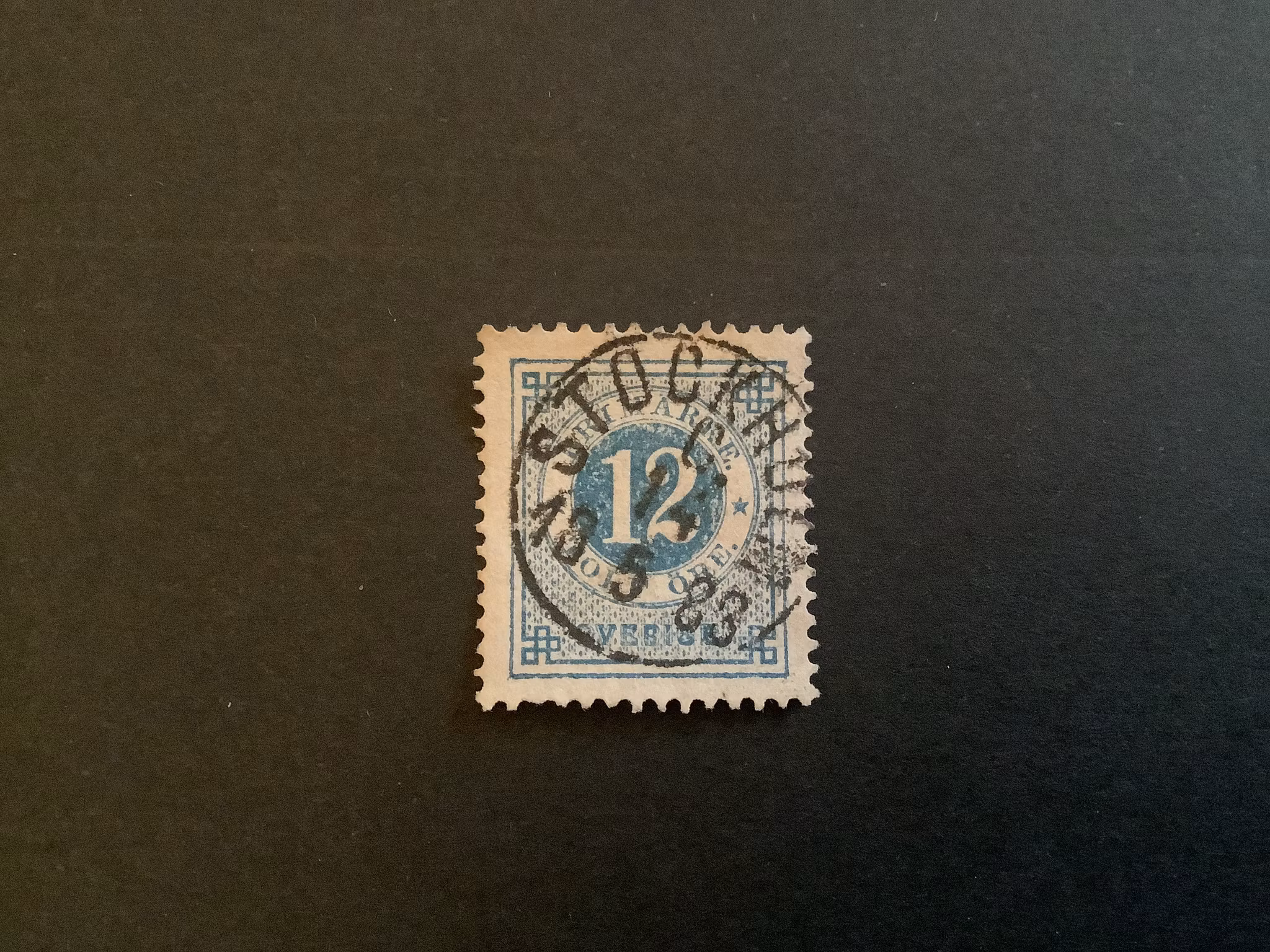 RINGTYP T 13 facit nr 32 PRAKTST STOCKHOLM