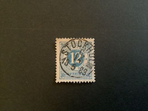 RINGTYP T 13 facit nr 32 PRAKTST STOCKHOLM