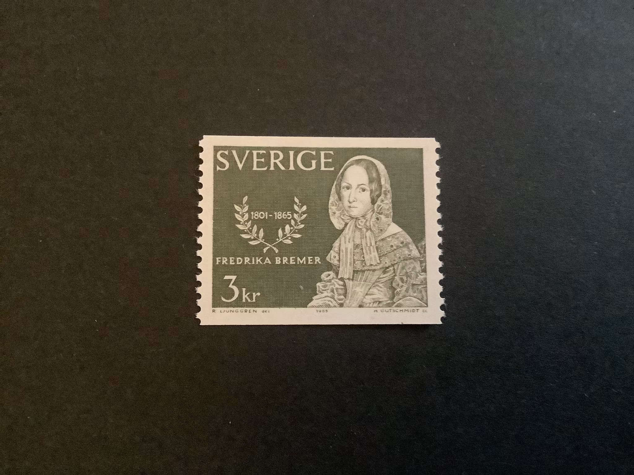 FREDRIKA BREMER facit nr 569 POSTFRISKT MÄRKE