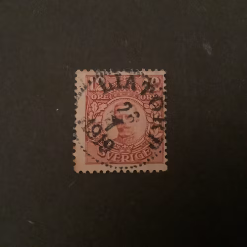 GUSTAF V I MEDALJONG facit nr 83 PRAKTST LIATORP