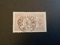 FACIT NR TJ 21 LYXSTÄMPLAT STOCKHOLM