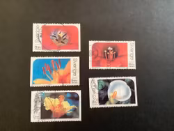 EN DOFT AV KÄRLEK STÄMPLAD SERIE, facit nr 2404-2408