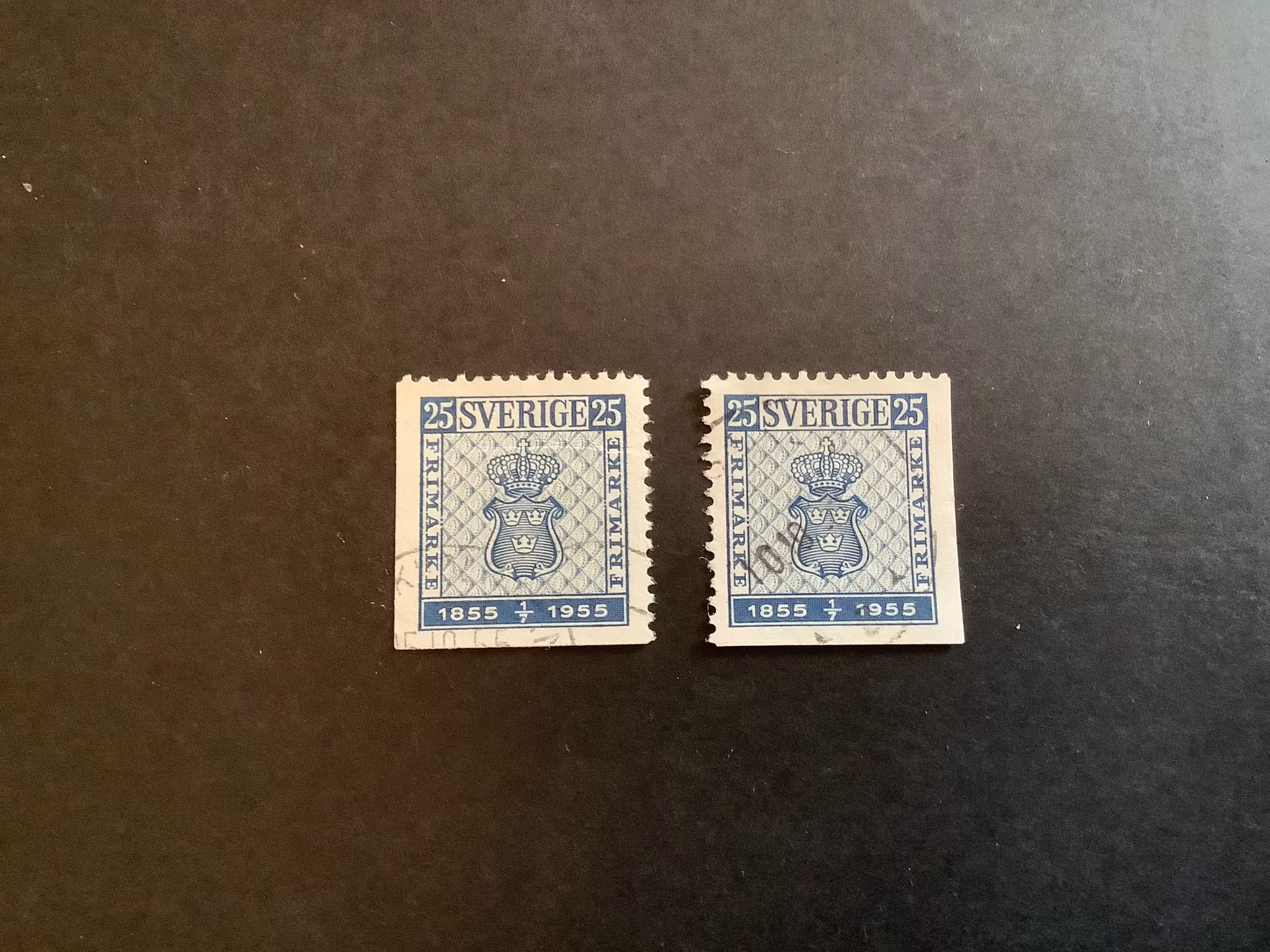 SVENSKA FRIMÄRKET 100 facit 467 D3+D4 stämplade märken
