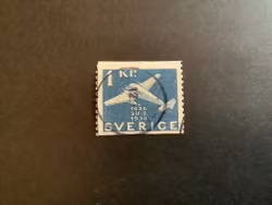 POSTVERKET STÄMPLAT MÄRKE facit nr 257