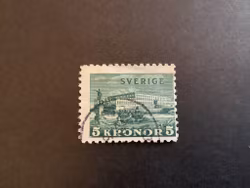 STOCKHOLM SLOTT I STÄMPLAT PÅ TONAT PPR facit 233 a