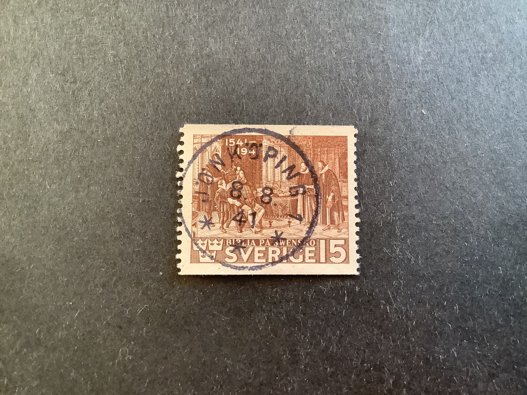 BIBELN facit nr 328 A LYXST JÖNKÖPING