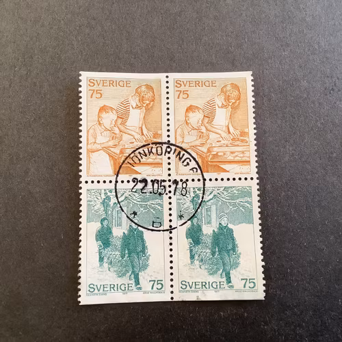 JULFÖRBEREDELSER facit nr 1023 SX LYXST 4-BLOCK JÖNKÖPING 6