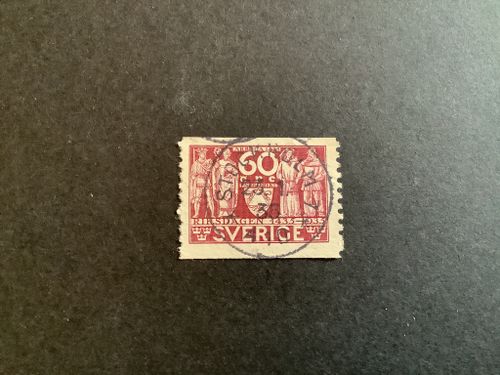 RIKSDAGEN 500 ÅR facit nr 245 praktstämplat STOCKHOLM 7
