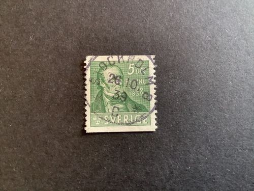PH LING facit nr 318 A praktstämplat STOCKHOLM 8