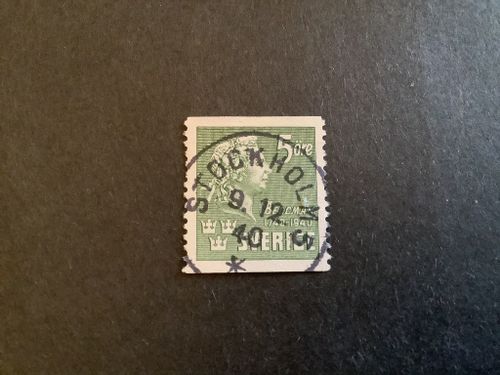 BELLMAN facit nr 324 A praktstämplat STOCKHOLM 5