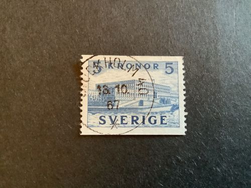 STOCKHOLM SLOTT facit nr 332 A praktstämplat STOCKHOLM 40