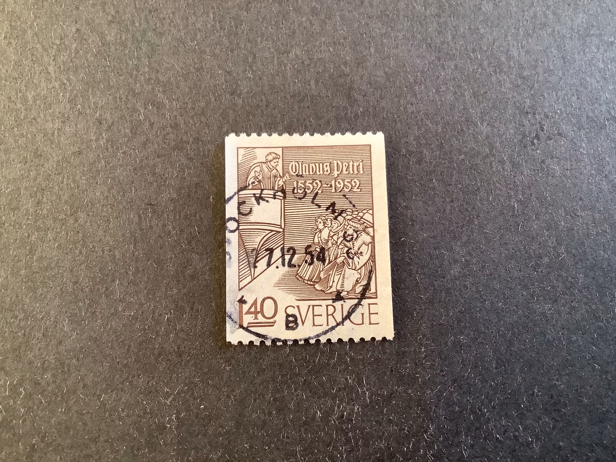 OLAUS PETRI facit nr 441 praktstämplat STOCKHOLM 33