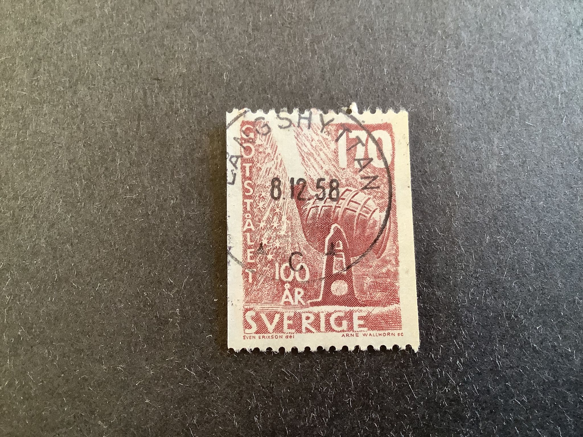 GÖTSTÅLET facit nr 496 LYXST LÅNGSHYTTAN