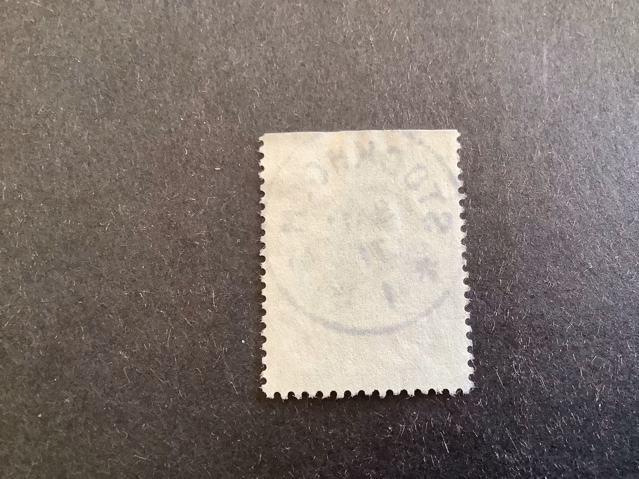 BRUKSFRIMÄRKEN facit nr 612 B1 lyxstämplat STOCKHOLM 2