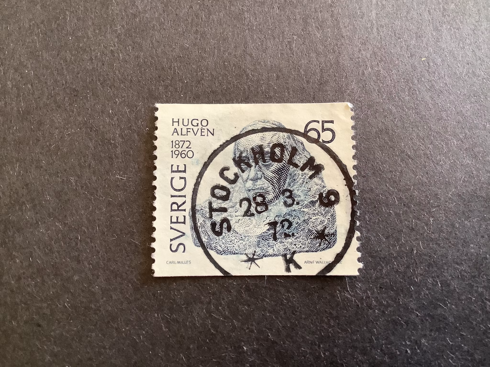 PERSON JUBILEER facit nr 761 praktstämplat STOCKHOLM 9