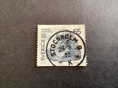 PERSON JUBILEER facit nr 761 praktstämplat STOCKHOLM 9
