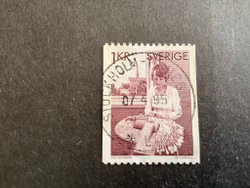 KNYPPLERSKA facit nr 955 A lyxstämplat STOCKHOLM-TOMTEBODA