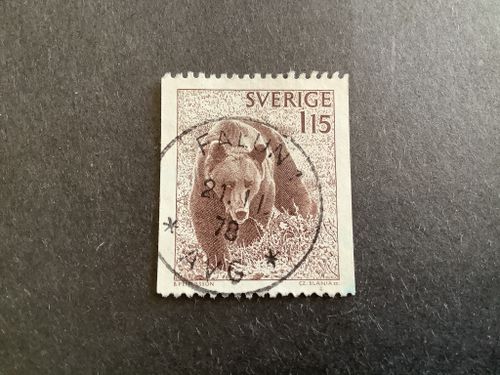 BJÖRN facit nr 1038 praktstämplat FALUN 1