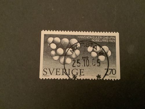 NOVENLPRIS 1983 facit nr 1283 praktstämplat MÄRSTA 2
