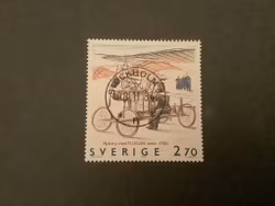 SVENSK FLYGHISTORIA facit nr 1321 lyxstämplat STOCKHOLM 3